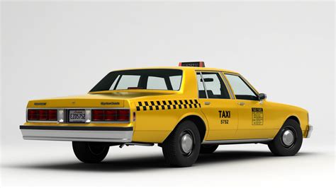 ArtStation - Chevrolet Caprice Classic Taxi 1989 | Game Assets