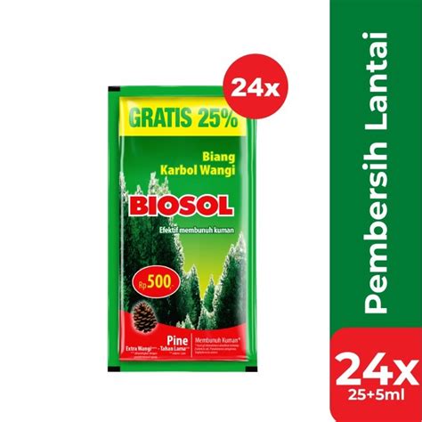 Jual Biosol KARBOL WANGI SACHET 1 RENCENG ISI 12 PCS Shopee Indonesia