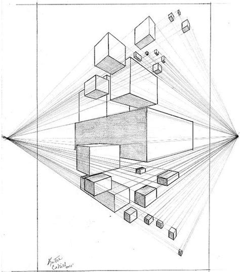 Two Point Perspective Building Drawing At Getdrawings Free Download