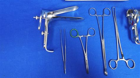 Pelvic Exam Instruments