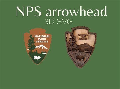 National Park SVG, National Park Sign SVG, Nps Arrowhead SVG, National ...