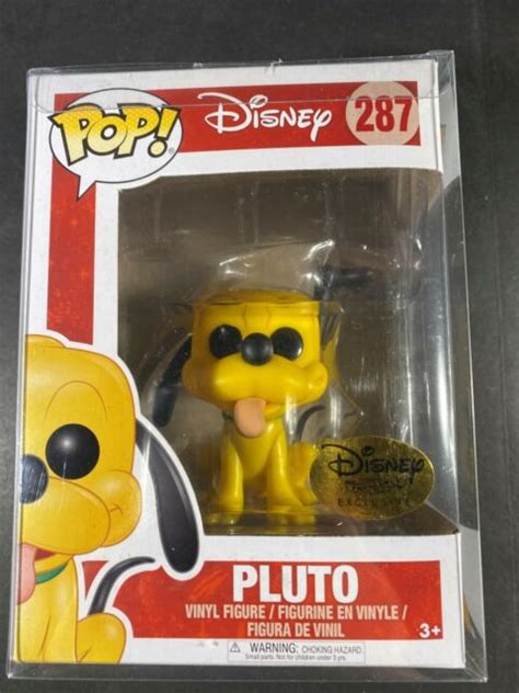 FUNKO POP PLUTO DISNEY 287 DISNEY TREASURE EXCLUSIVE POP PROTECTOR