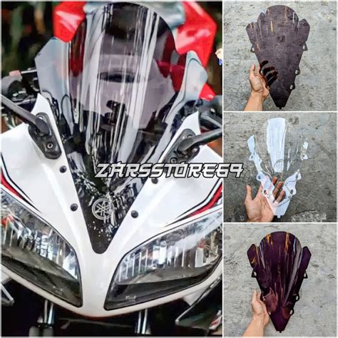 Jual Visor R V Model Jenong Bening Smoke Dan Hitam Pekat