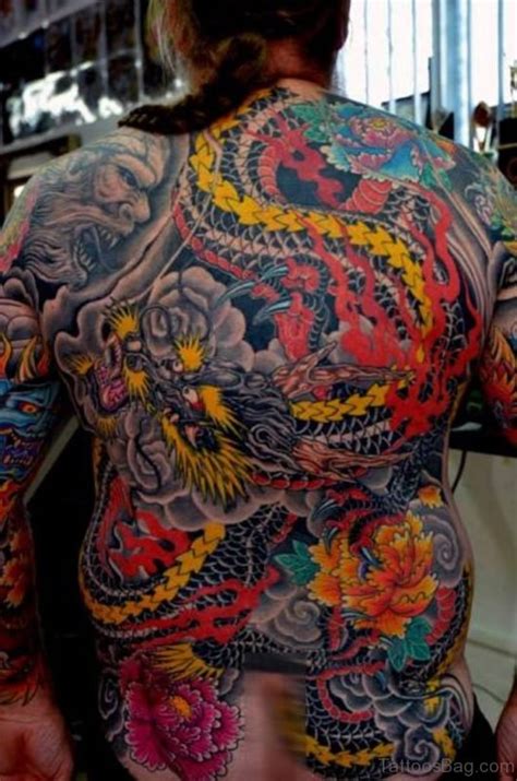 77 Graceful Dragon Tattoos For Back Tattoo Designs TattoosBag