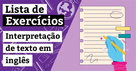 Ext Texto Em Ingles - Questões sobre interpretação de texto em inglês com gabarito