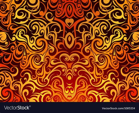 Tribal Tattoo Background Royalty Free Vector Image