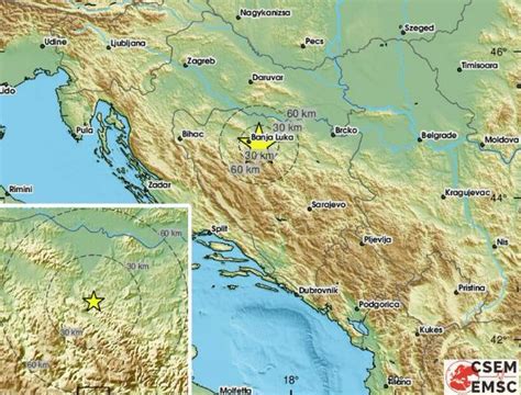 Ponovo Se Tlo Zatreslo Blizu Banjaluke BosnaInfo