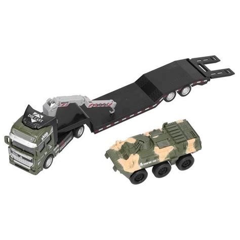 Atyhao Jouet Mod Le Militaire Camion Blind En Alliage Pour Enfants