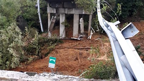 Crollo Viadotto A6 Altare Autostrada Chiusa Torino Savona