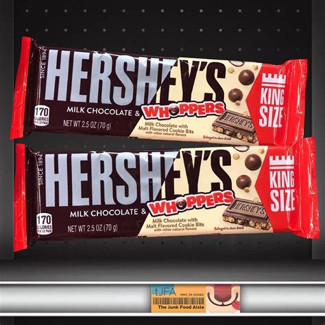Hersheys Milk Chocolate And Whoppers The Junk Food Aisle