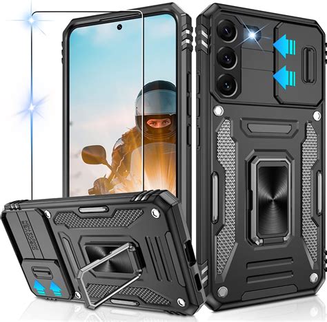 Designed For Samsung S22 Case With Upgraded Slide Camera Covermilitary Grade Shockproof S22