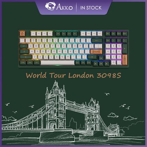 Akko World Tour London Dracula Castle S Hot Swappable Rgb Wired Mechanical Gaming Keyboard