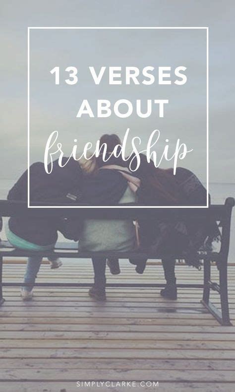 13 Verses About Friendship Artofit