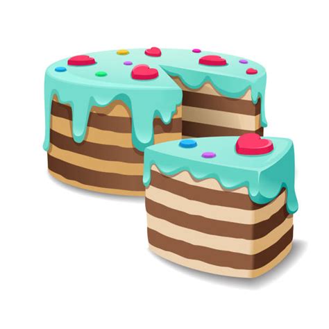 Slice Of Cake Clip Art Vector Images And Illustrations Istock