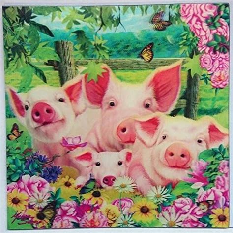 D Livelife Carte De Voeux Enclos Des Cochons De Deluxebase Carte D