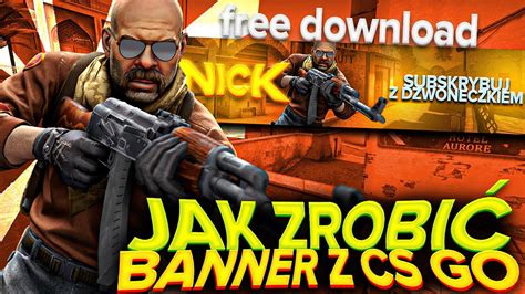 Jak zrobić prosty banner z CS GO template download YouTube