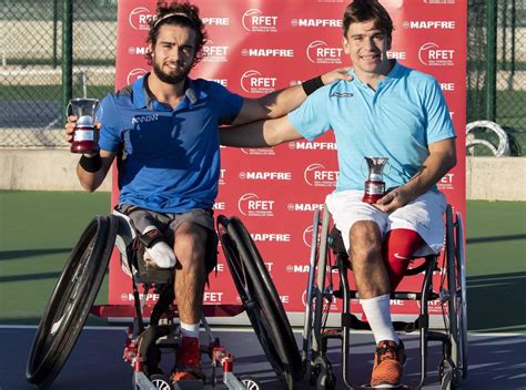 El tenis en silla busca estar lo más cerca posible de las medallas