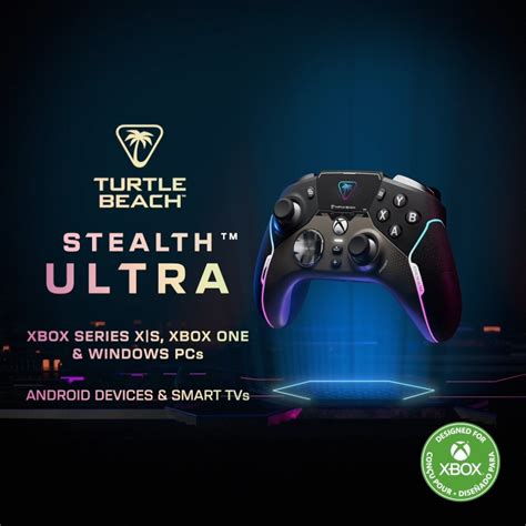 Stealth Ultra Wireless Controller With Rapid Charge Dock Turtle