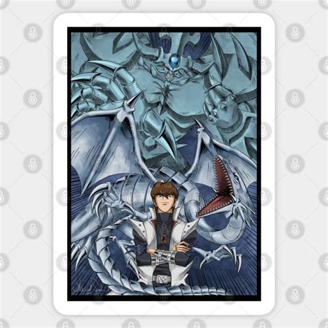 Seto Kaiba Battle City Yugioh Sticker Teepublic