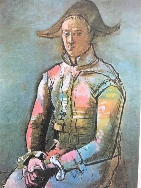 Pablo Picasso 1881 1973 Seated Harlequin Catawiki