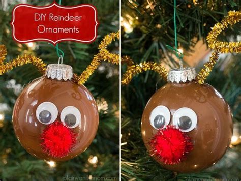 15 Diy Reindeer Crafts And Diy Reindeer Ornaments For Christmas