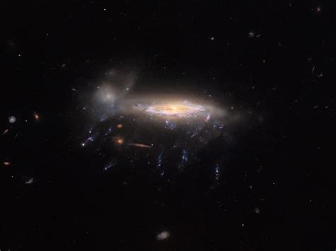 Hubble Space Telescope Captures Image Of Jellyfish Galaxy Jo