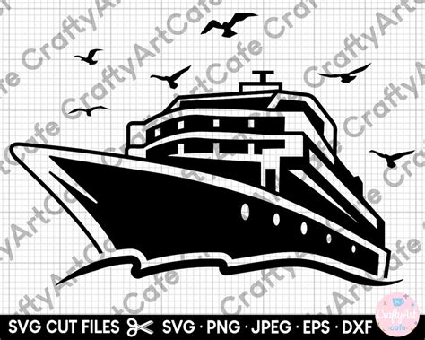 Cruise Ship Svg Cruise Ship Png Cruise Ship Clipart Cruise Ship Vector