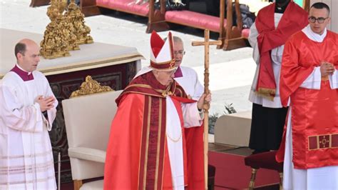 El Papa Ofrece Misa Del Domingo De Ramos Tras Su Hospitalizaci N Abc