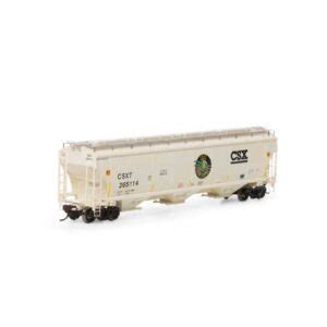 Athearn Genesis HO Trinity 3 Bay Hopper CSX 2010s Spring Creek