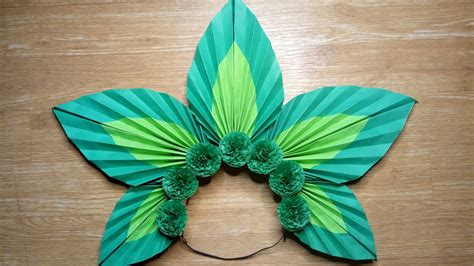 How To Make Leaves Headdress Foliage Headpiece Fantasy Costumes