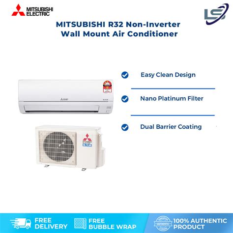 Mitsubishi Hp Hp Hp Hp R Non Inverter Wall Mount Air