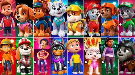 Paw Patrol All Video Megamix RYDER VS SKYE VS CHASE VS EVEREST VS