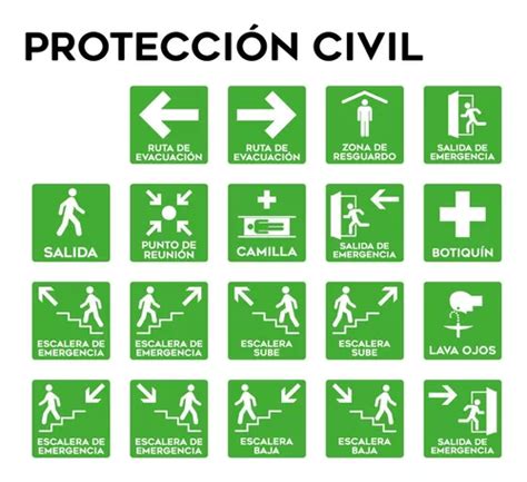 Se Alamientos De Proteccion Civil Catalogo A Elegir X Cm En