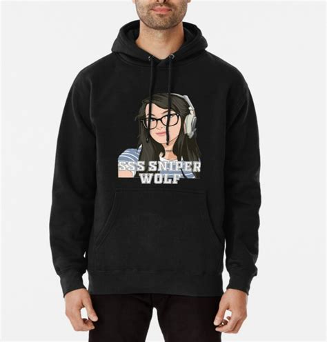 Sssniperwolf Hoodies Sketch Portrait Sssniperwolf Hoodie