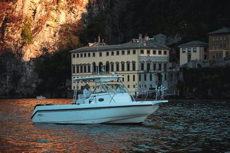 3 stündige private Kreuzfahrt auf dem Comer See mit dem Motorboot für