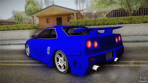 Nissan Skyline Lowpoly For GTA San Andreas