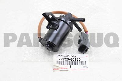 7772060150 Genuine Toyota VALVE ASSY FUEL TANK SOLENOID RETURN 77720