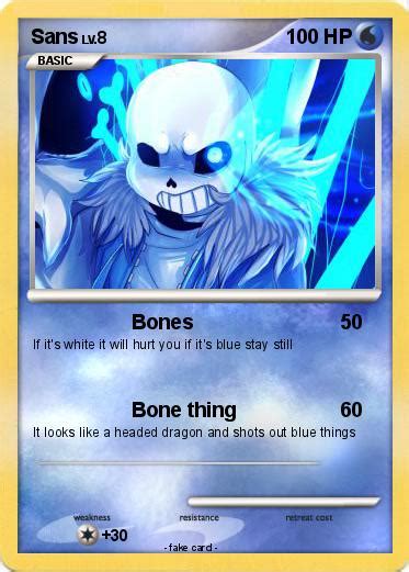 Pokémon Sans 751 751 Bones My Pokemon Card