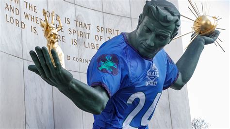 Spirit Of Detroit Gets New Jersey For 2024 Nfl Draft