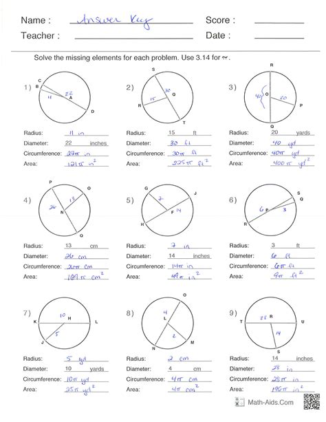 The Giant Circle Challenge Worksheet Answer Key Tips And Tricks