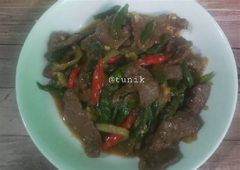 Resep Oseng Daging Praktis Oleh Tunik Cookpad