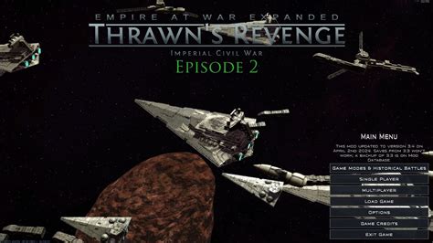 Lets Play Star Wars Empire At War Thrawns Revenge Update 34 Episode