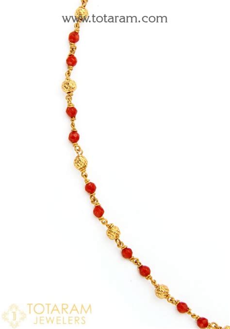 Kt Coral Fancy Chain Bhima Jewellery Bhimajewellery Lupon Gov Ph