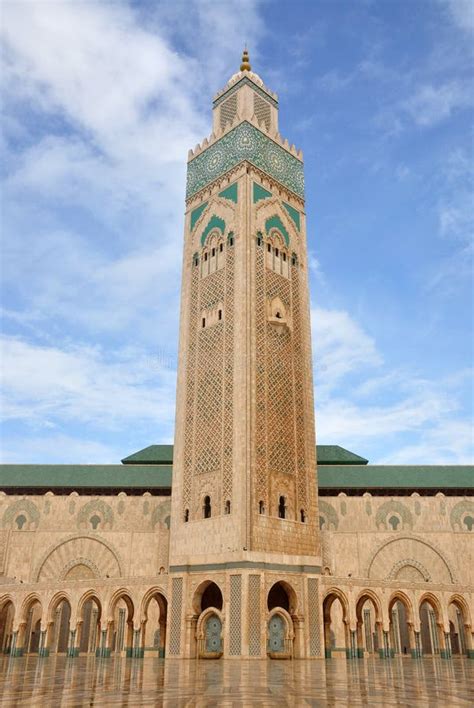 Mosquée De Casablanca Hassan Ii Maroc Photo Stock Image Du Mosquée Historique 8060382