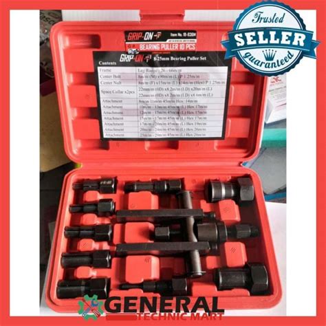 Jual Treker Bearing Puller Set 10 Pcs Grip On Treker Bearing