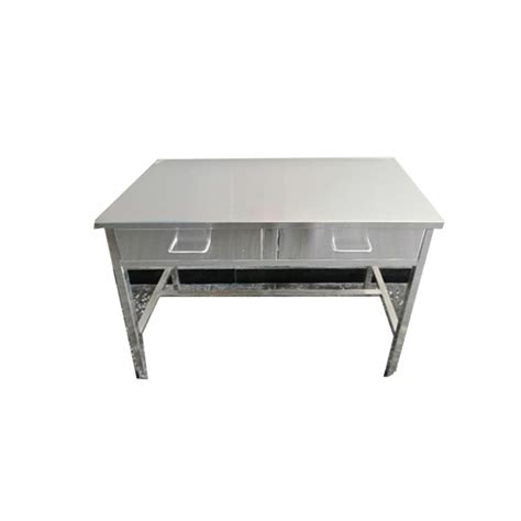 Mesa metálica de uso múltiple de 90 x 45 cm Bamze