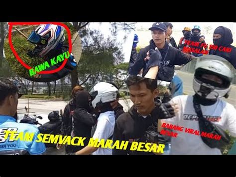 TEAM SEMVACK BERANTEM SAMA TEAM SATRIA FU 150 CARI MASALAH YouTube