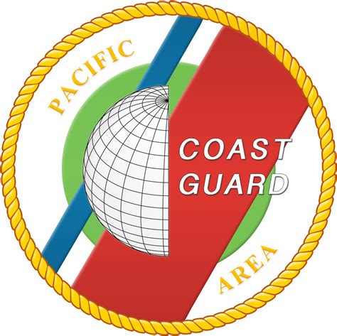 United States Coast Guard Pacific Area Png Download Coast Guard Pacarea Logo Clipart Large