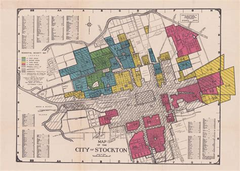 Redlining Stockton, 1936-1939