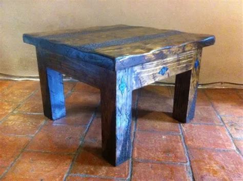 Mesa De Centro Esquinera R Stica Madera De Pino Env O Gratis